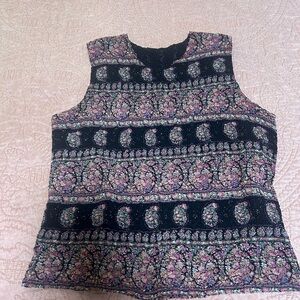 Vintage Paisley Tank Top